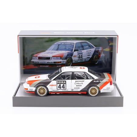 WERK83 1/18 Audi V8 Quattro, Schmidt Motorsport Technik, No.44 DTM Champion 1990 Hans Joachim Stuck