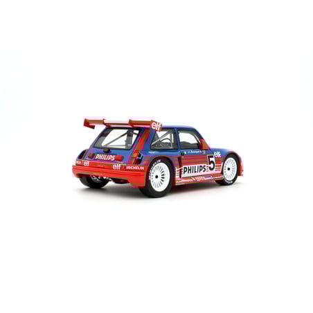 Otto Mobile 1/18 Renault 5 Super Production White 1987 Jean Louis Bousquet
