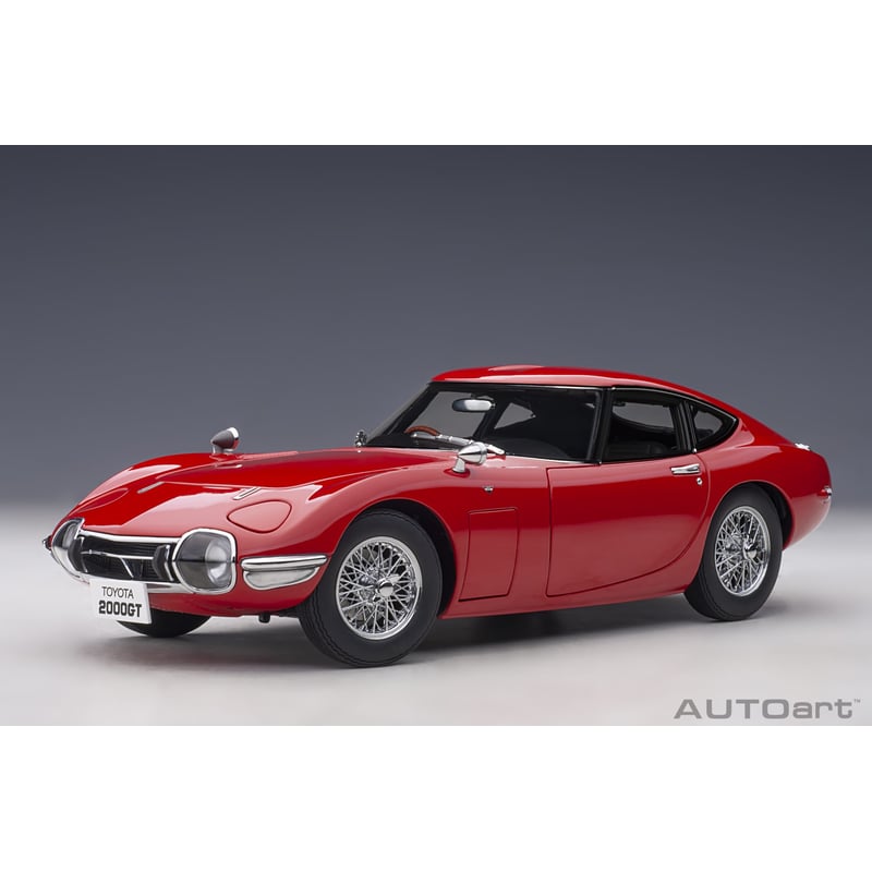 Autoart 1/18 Toyota 2000GT (with metal wire spoke wheels)