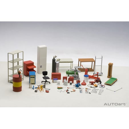 Autoart 1/18 Garage kit set (version 1)