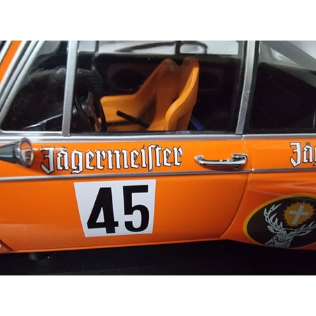 BMW Dealer Edition Minichamps 1/18 BMW 2002 Team Shluter Motorsport Jagermeister No.45 DRM Norisring 1974 Helmut Kelleners