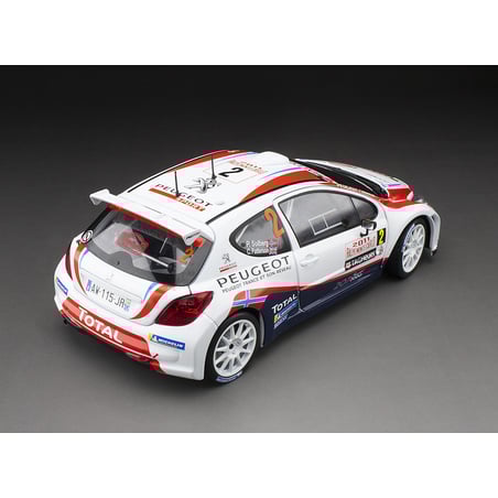 Sun Star 1/18 Peugeot 207 S2000, Rallye WM, Rallye Monte Carlo, 2011, No.2, P.Solberg/C.Patterson