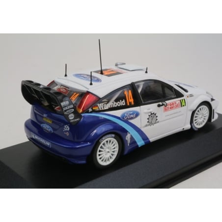 Minichamps 1/43 Ford Focus RS WRC No.14 Rallye Monte Carlo 2005 Warmbold/Connolly