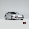 LCD Models 1/18 Toyota Supra MKIV (A80) Coupe 1993 (Car lift and key fob included)