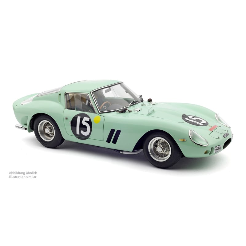 CMC 1/18 Ferrari 250 GTO, Goodwood 1962, No.15 Stirling Moss Team/Ireland