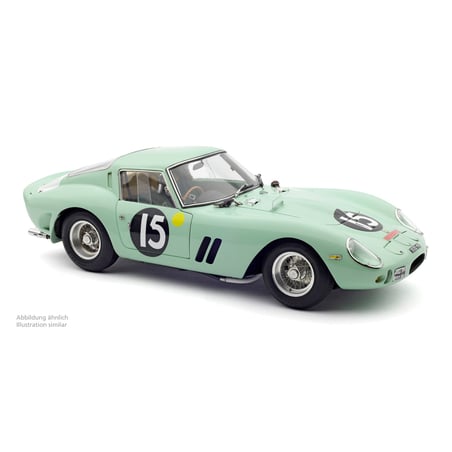 CMC 1/18 Ferrari 250 GTO, Goodwood 1962, No.15 Stirling Moss Team/Ireland