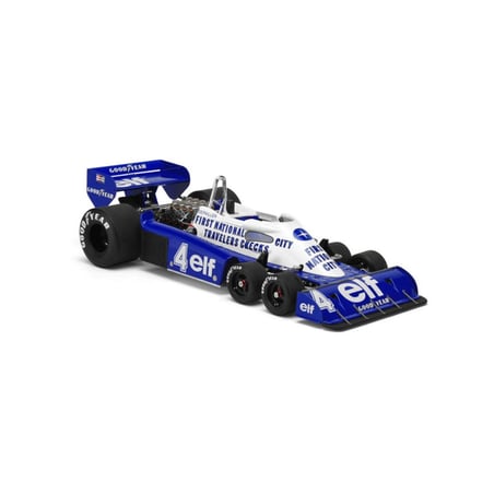 1/18 Tyrrell P34 1976, No. 4, Monaco Grand Prix, Team Elf, P.Depailler