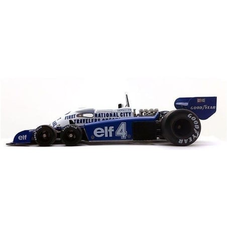 1/18 Tyrrell P34 1976, No. 4, Monaco Grand Prix, Team Elf, P.Depailler