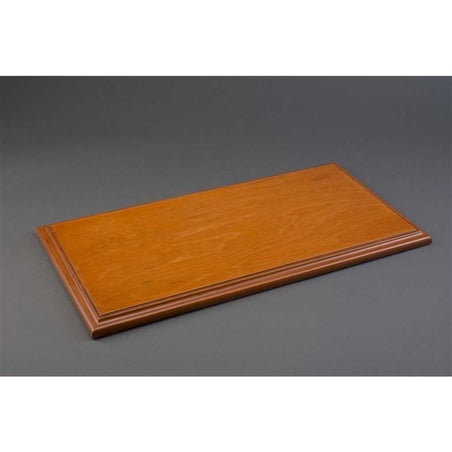 Atlantic Case 1/18 Molsheim Premium Acrylic Display Case with Wood Base in Cherry color with Soft Contoured F