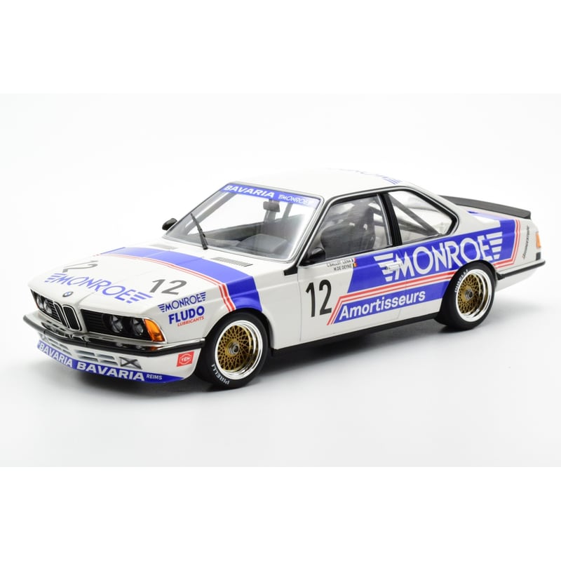 Minichamps 1/18 BMW 635 CSi 500km Monza 1985 No.12 Monroe Ballot/Lena de Deyne