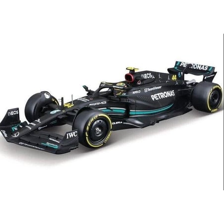 Bburago 1/25 Mercedes-AMG W14 F1 Petronas No 44 Lewis Hamilton 2023