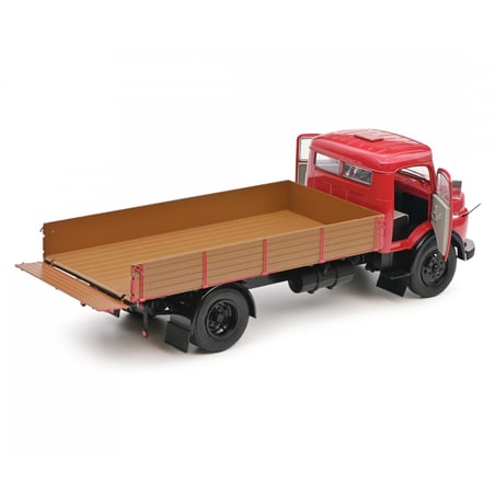 Shuco 1/18 Mercedes-Benz L911 Flatbed Truck with Cover 1996