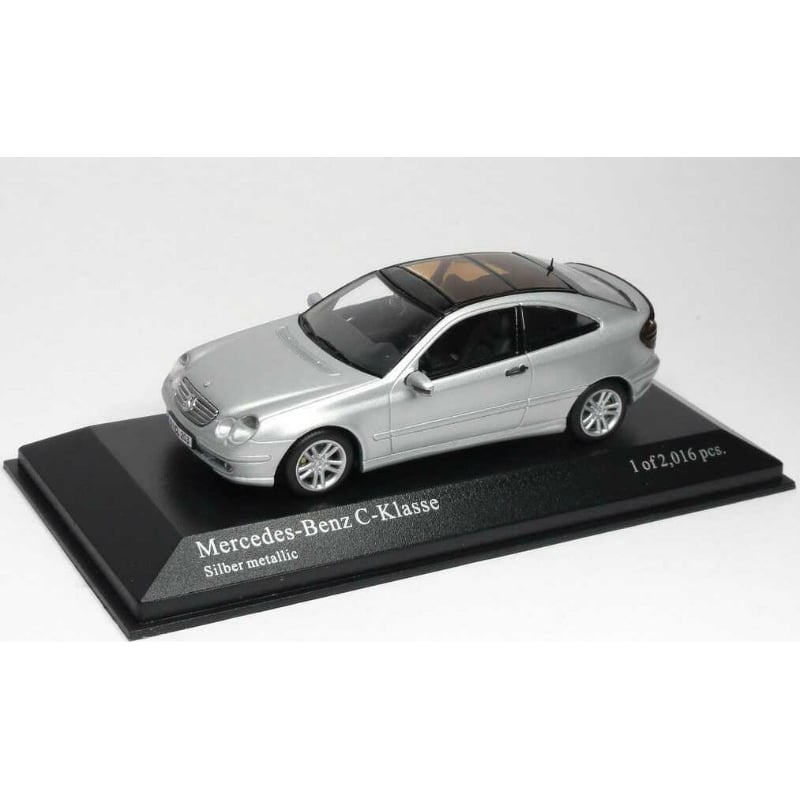 Minichamps 1/43 Mercedes C-Class Sports Coupe (CL 203) 2000