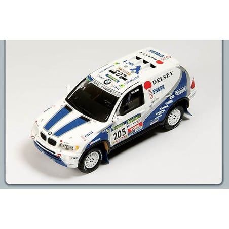 Spark 1/43 BMW X5 No. 205 Rally Dakar 2003