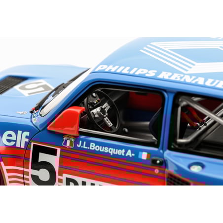 Otto Mobile 1/18 Renault 5 Super Production White 1987 Jean Louis Bousquet
