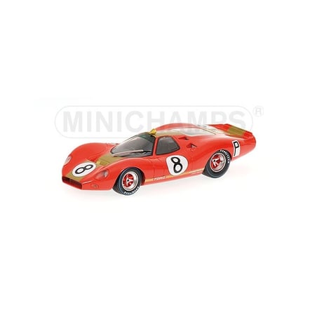 Minichamps 1/43 Ford P68 Alan Mann Racing Team No.8 1000 km Nurburgring 1968 Irwin/Rodriguez