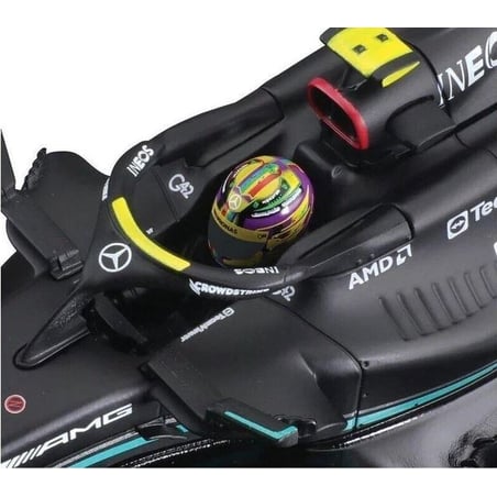 Bburago 1/25 Mercedes-AMG W14 F1 Petronas No 44 Lewis Hamilton 2023