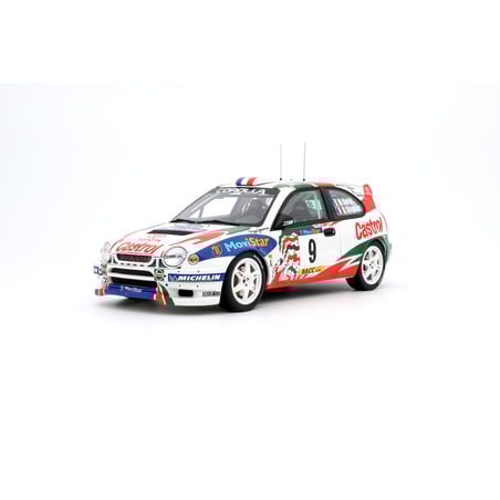 Otto Mobile 1/18  Toyota Corolla WRC Rally Rac 1998 Didier Auriol / D.Giraudet