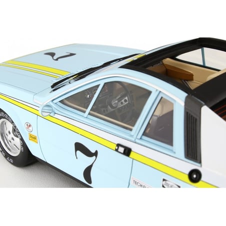 LaudoRacing 1/18 Lancia Scorpion 1977 Monte Carlo No.7 "Giselle" from the Disney Movie Herbie Goes to Monte Carlo