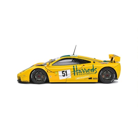 Solido 1/18 McLaren F1 GT-R Short Tail Harrods 24h Le Mans 1995 No.51 Wallace/Bell/Bell