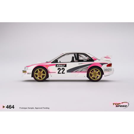 Top Speed 1/18 Subaru Impreza S5 WRC '98, No.22, Tour de Corse,Rallye de France, 1999, Arai Toshi / Freeman Roger
