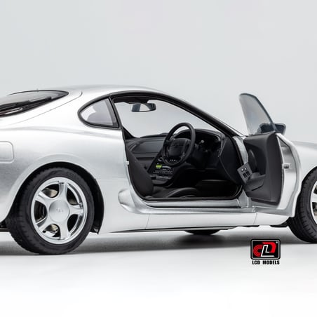 LCD Models 1/18 Toyota Supra MKIV (A80) Coupe 1993 (Car lift and key fob included)