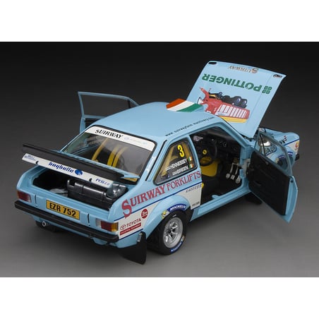 Sun Star 1/18 Ford Escort Mk II RS 1800, Winner West Wales Rally Spares Jaffa Stages Νο.3, C.Breen/V.Hennessey, 2015