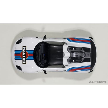 Autoart 1/18 Porsche 918 Spyder Martini Livery No.15
