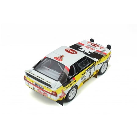 1:18 Audi Sport Quattro Rallye 1985 Rally Monte Carlo  No.3 Drivers W. Rohrl - Ch. Geistdoerfer