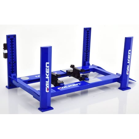 1:18 Adjustable Four Post Lift Falken Tires Logo