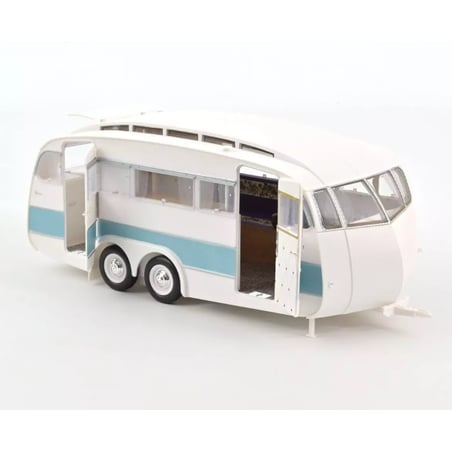 Norev 1/18 Citroën DS 19 1959 & Caravane Hénon