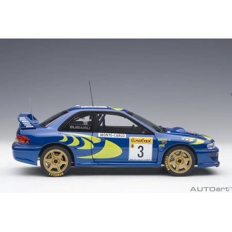 Autoart 1/18 Subaru Impreza WRC 1997 No.3 Rally Monte Carlo Colin McRae / Nicky Grist