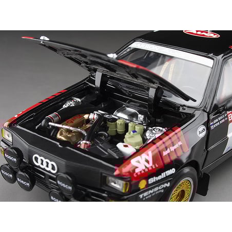 Sun Star 1/18 Audi quattro A2, Circuit des Ardennes, No.5, J.Bosch/S.Bond, 1986