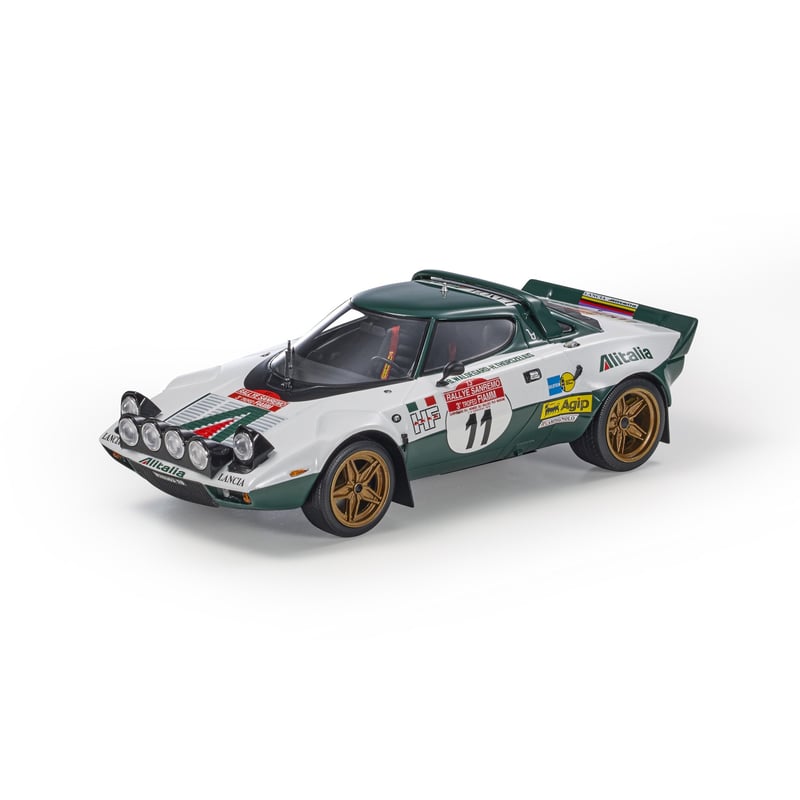 Top Marques 1/18 Lancia Stratos HF 1975 San Remo Winner Björn Waldegård/Hans Thorszelius