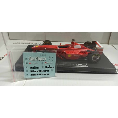 GP Replicas 1/18 Ferrari F300, Ferrari F1 Team, No.4  2nd Place Italy Monza GP 1998 Eddie Irvine