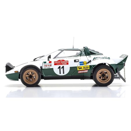 Kyosho 1/18 Lancia Stratos HF 1975 Winner Rallye San Remo No.11 1975 Night Version, Björn Waldegard, Hans Thorszelius