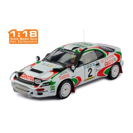 IXO 1/18 Toyota Celica Turbo 4WD (ST185) No.2 Safari Rally 1993 M.Allen/ I.Kivimaki