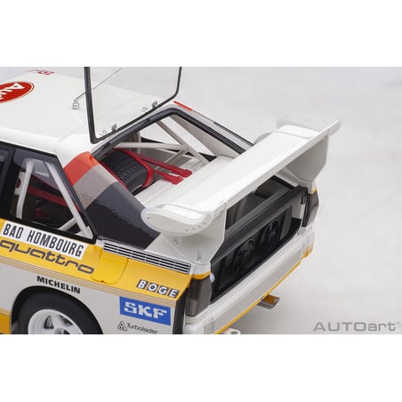 1:18 Audi Sport Quattro S1 Rally Monte Carlo 1986 W. Röhrl/C. Geistdörfer No.2