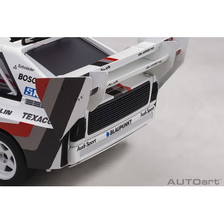 Autoart 1/18 Audi Sport Quattro S1 Pikes Peak 1987 Winner W.Röhrl Νο.1