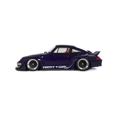 GT Spirit 1/18 Porsche 911 (993) RWB Rauh-Welt Army Girl 2015