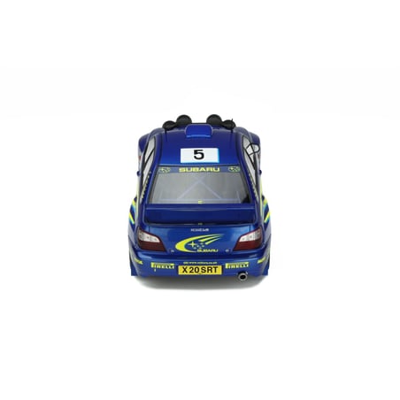 Otto Mobile 1/18 Subaru Impreza WRX STI Night Lights No.5 Rally RAC 2001 R. Burns/ R. Reid