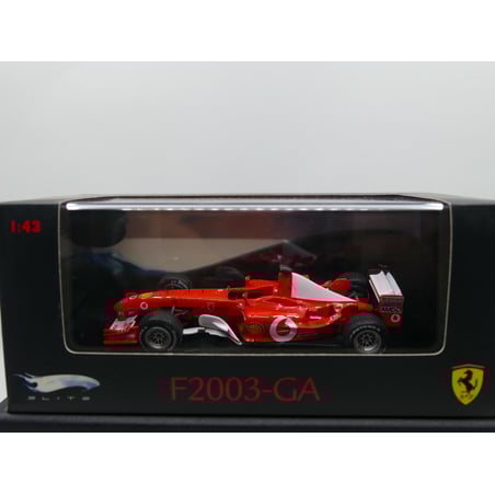 Mattel / HotWheels 1/43 Ferrari F2003-GA No.1Michael Schumacher