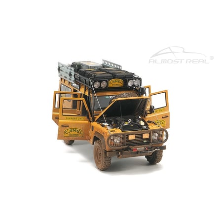 Almost 1/18 Land Rover Defender D110 Camel Trophy Support Unit Sabah-Malaysia 1993 Dirty Version