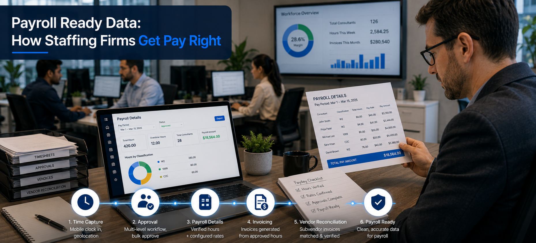 Payroll Ready Data: How Staffing Firms Get Pay Right