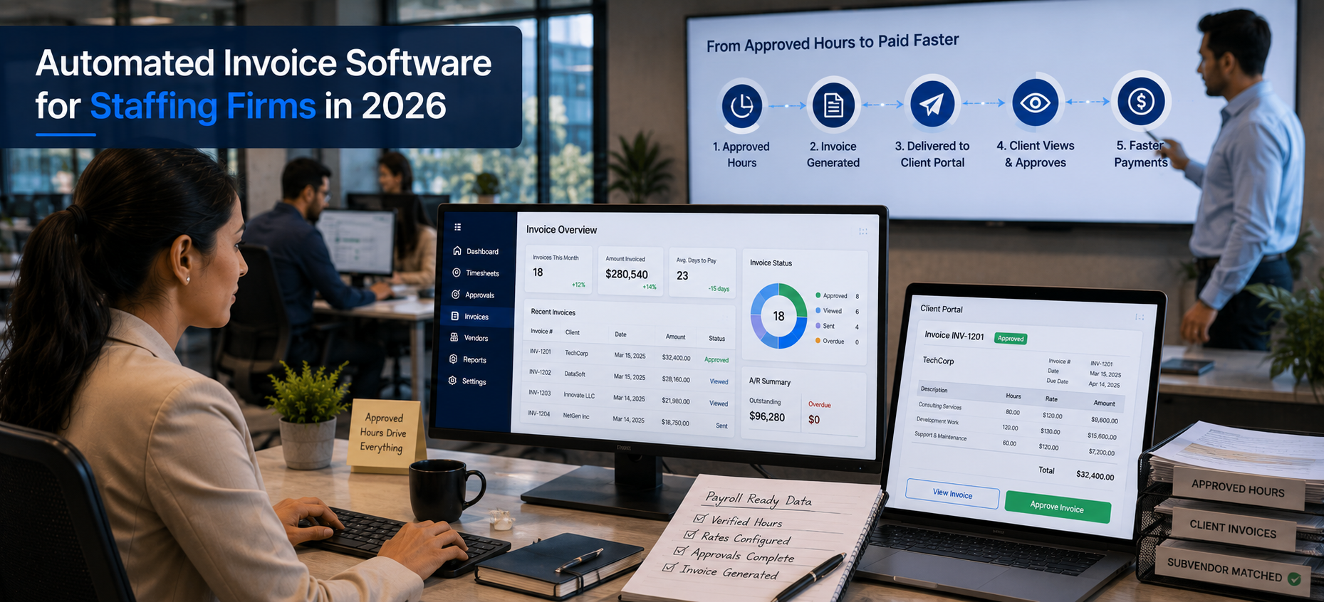 Automated Invoice Software for Staffing Firms in 2026