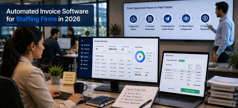 Automated Invoice Software for Staffing Firms in 2026