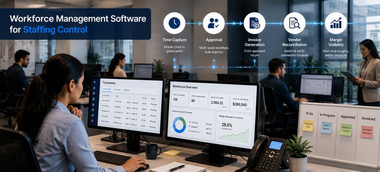 Workforce Management Software for Staffing Control