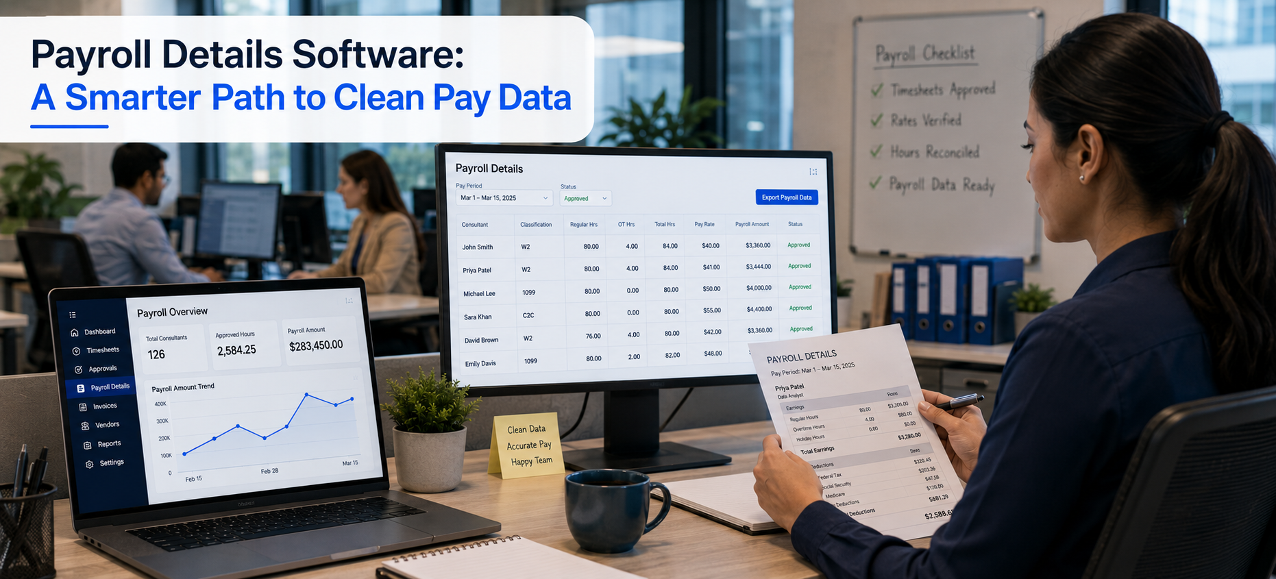 Payroll Details Software: A Smarter Path to Clean Pay Data