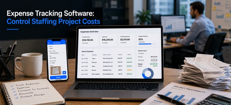 Expense Tracking Software: Control Staffing Project Costs