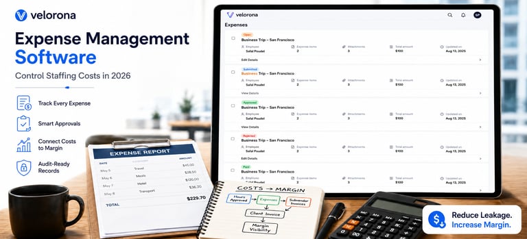 Expense Management Software: Control Staffing Costs in 2026